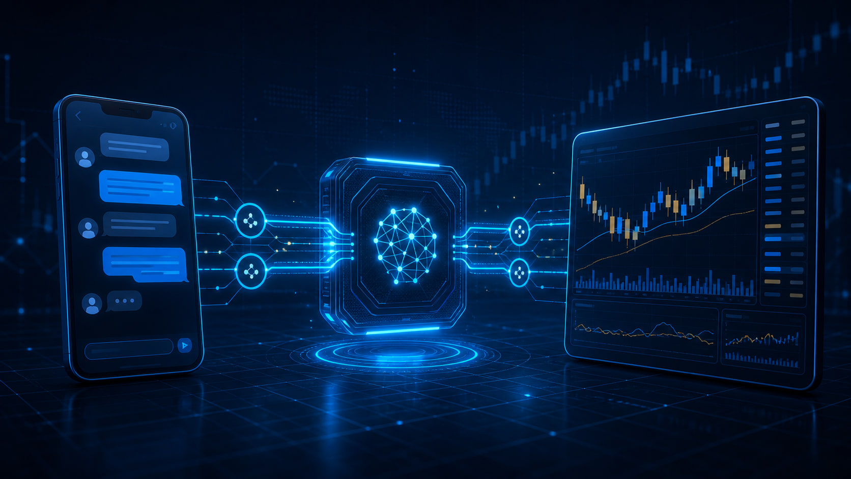 Hermes Agent collega una chat Telegram a MetaTrader 5 attraverso una rete MCP