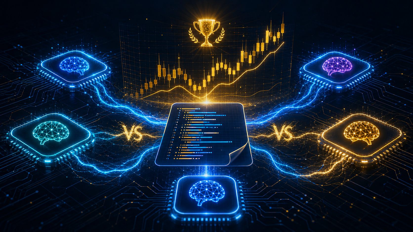 Sfida tra modelli AI per creare Expert Advisor su GOLD